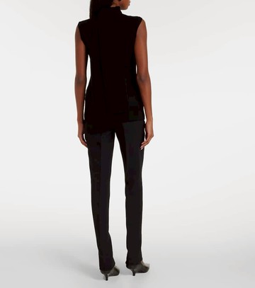 Toteme Scarf-detail wool-blend top