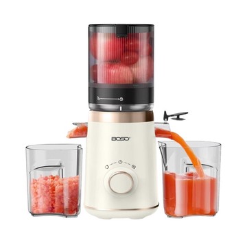 【BOSO】鮮萃纖Max 超大口徑冷壓慢磨果汁機旗艦款