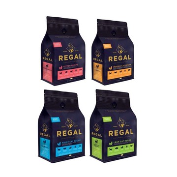 美國REGAL芮格爾天然寵糧 貓飼料 12LBS(5.4KG)(購買第二件贈送寵喵樂-貓草玩具x1包)