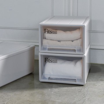 Fits隨選系列33寬單層抽屜收納箱 3入 單一規格