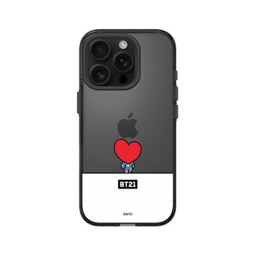 iPhone 16 Pro Clear (相機按鈕) 酷墨灰 - BT21 - 猜猜是誰？ TATA
