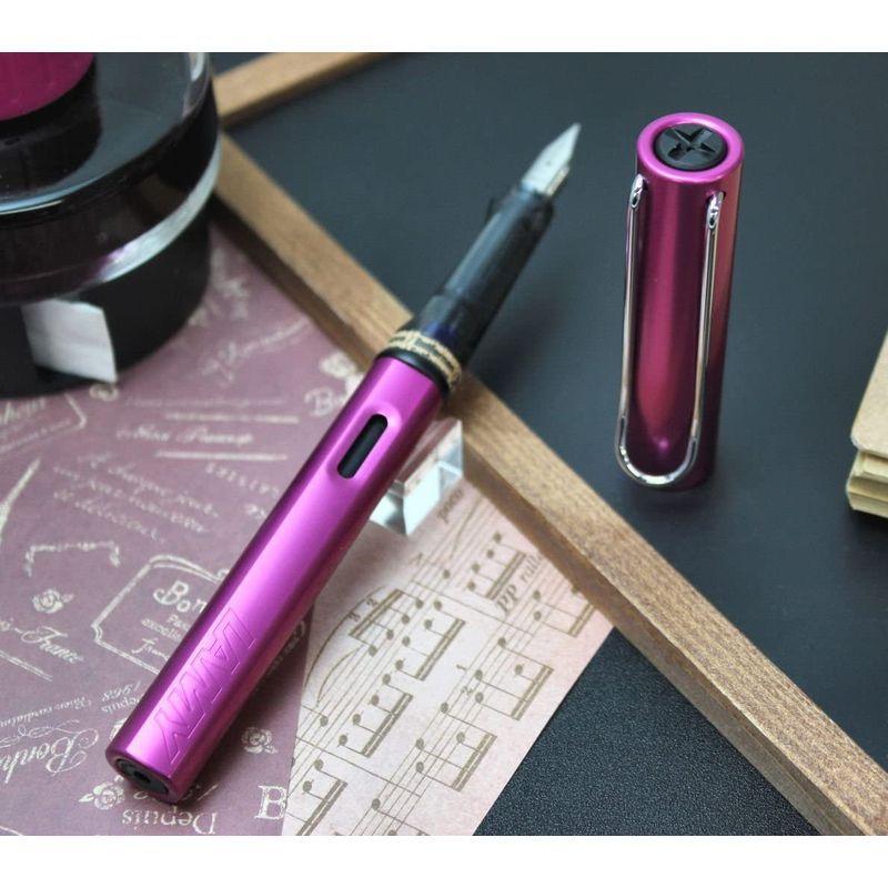 LAMY ラミー 万年筆 F 細字 アルスター ヴァイブラントピンク L99-F 両用式 限定 正規輸入品