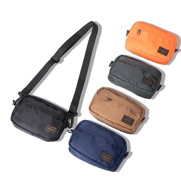 （大款） SRORT復古風斜背包 休閒單肩小包 多隔層實用小包 斜背包 側背包