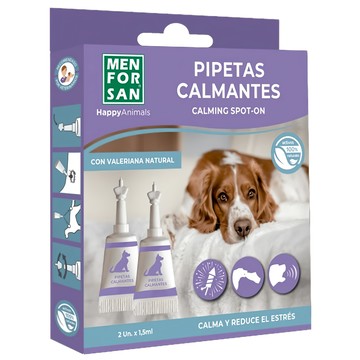 MEN FOR SAN 犬用天然草本抗壓鎮定滴劑 #0753  2個  1盒
