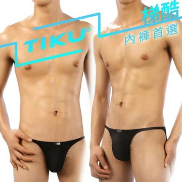 TIKU 梯酷 - 夜店男孩 莫代爾低腰三角男內褲 黑色 (BM1018)
