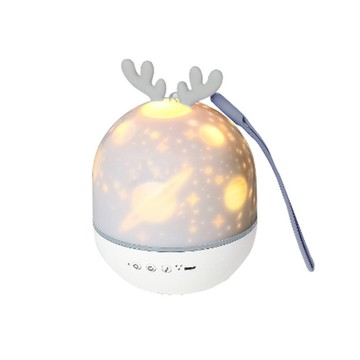 【家寵LOVEHOME】 LOVEHOME 精靈投影燈 音樂盒小夜燈 浪漫投影小夜燈 - 小鹿系列