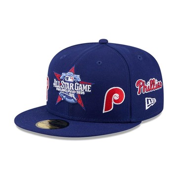 NEW ERA 男女 59FIFTY ASG 費城費城人 深藍 NE60928047