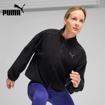 【PUMA】 訓練系列Intergalactic毛絨立領外套(F)_女性_52580201__歐規｜官方直營