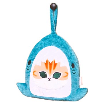 貓福珊迪擦手巾 30 x 25cm 柔軟吸水 居家裝飾  鯊魚  1個