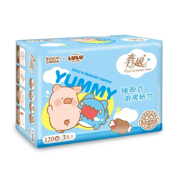 春風一秒抽廚房紙巾二層吸水吸油