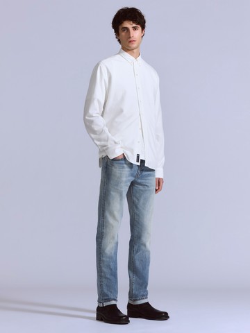 BLUETAB™ 511™ 低腰合身微彈性直筒丹寧牛仔褲 / 日本布邊面料 人氣新品