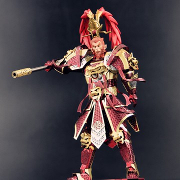 拼酷金屬diy拼裝模型3d立體拼圖榮耀美猴王孫悟空大圣歸來