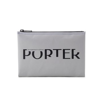 [加價購] GAP隨身手拿扁包(S) - 灰