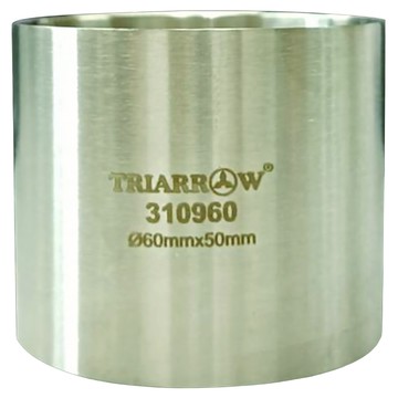TRIARROW 三箭牌 304 慕斯圈 50mm 0.8mm厚 不鏽鋼  6cm  1個