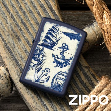 ZIPPO 航海設計防風打火機 美國設計 官方正版 現貨 禮物 送禮 刻字 客製化 終身保固 49774