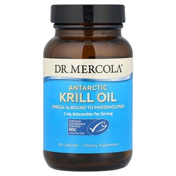 Dr. Mercola, 南極磷蝦油，60 粒膠囊