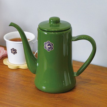 原廠正品 日本月兔印 Slim經典系 日製細口琺瑯手沖壺-1.2L