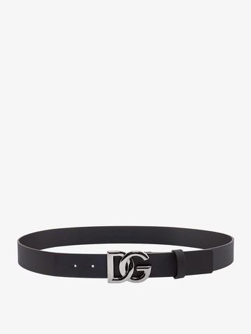 Leather logoed belt - DOLCE & GABBANA - gender_Man