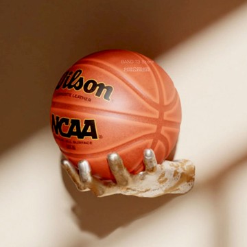 籃球支架 球托支架 台灣出貨 手掌支架底座 球迷收藏 室內裝飾 壁掛 交換禮物 男友禮物【HW81】