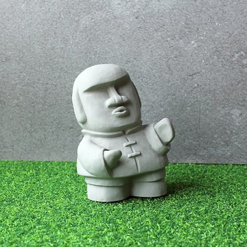 水泥摩艾 Moai－功夫摩艾