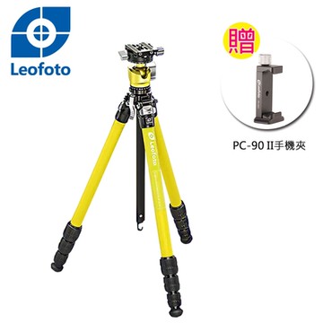 Leofoto徠圖 LY224C+LH25R氫氣系列4節碳纖維三腳架(含雲台)(彩宣總代理)