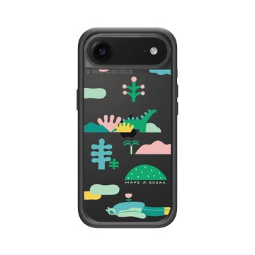 iPhone Air Mod NX -邊框背蓋組合 (相機按鈕) 黑 - 包大山 Baozi - Take a break