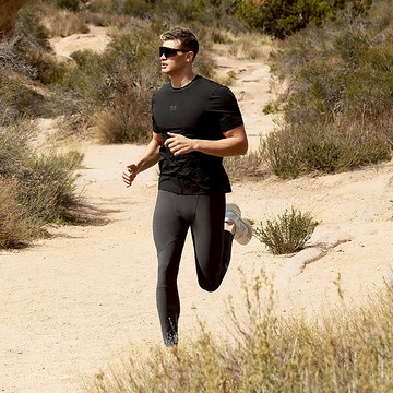 RX 網眼透氣拼接緊身褲 | 共2色 | XMK1PT1002