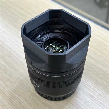 自制適用于佳能CANON RF35mm F1.8 MACRO IS STM 鏡頭 方形遮光罩