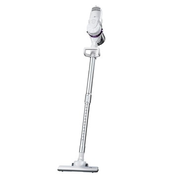 MOLIJIA 魔力家 髒吸吸 手持式肩背無塵袋吸塵器 一鍵傾倒 清潔更方便 四道五錐旋風過濾 HEPA濾網  BY010059  雪白紫