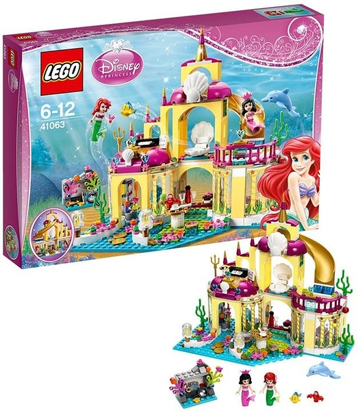LEGO 樂高 迪士尼公主 愛麗兒的海之宮 41063