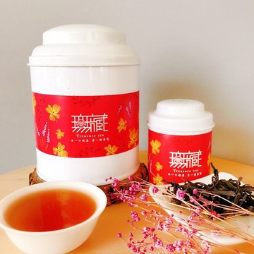 【台灣紅茶】臺茶18號 日月潭紅玉紅茶_10入三角茶包大罐裝