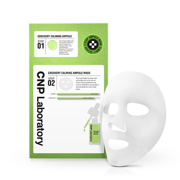 CNP 積雪草淨透安瓶面膜(安瓶1.5ml+面膜1片30ml)