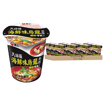 NONGSHIM 農心 天婦羅海鮮味烏龍杯麵 62g  12入