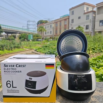 跨境Silver Crest5L批發大容量家用電飯鍋多功能定時鍋智能電飯煲【宜家良品百貨】