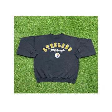 steelers鋼人橄欖球Tattoo西海岸痞帥情侶裝上衣男女款圓領衛衣