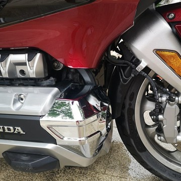 適用於本田金翼之旅 DCT 安全氣囊 1800 F6B GL1800 2018 2019 2020 2021 摩托車鍍鉻