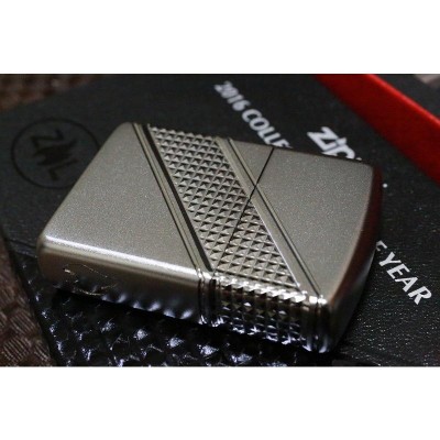 ZIPPO ゴールド　162ZR-SGD　シリアルナンバー入り アーマー