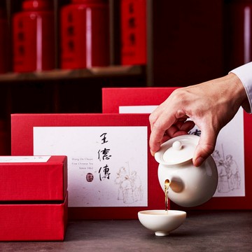 【德傳特選禮盒】金萱烏龍100g+焙香烏龍100g-王德傳