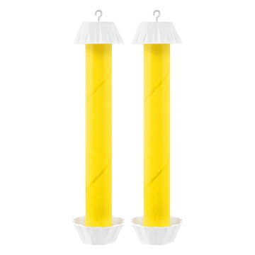 Tamsaa 掛式黏蠅棒 室內外皆可使用 全方位防護 輕鬆解決飛蟲困擾  2支