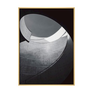 梯 繚繞 掛畫  50 x 70cm  木色