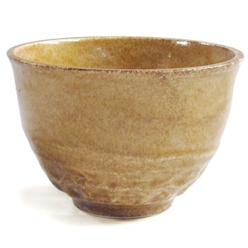 [豐名日本餐具] 5.0"井 土黃裂釉 / C05DB0-193-3