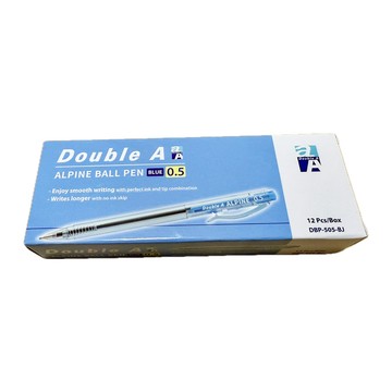 (量販)Double A ALPINE 0.5側壓原子筆 12入