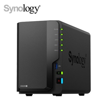 Synology 群暉 DS225+ 2Bay J4125 NAS 網路儲存 伺服器