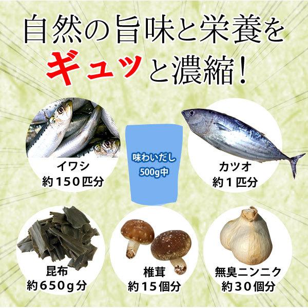 味わいだし 天然素材 無添加 栄養スープ（500g） 2袋セット ペプチドリップ