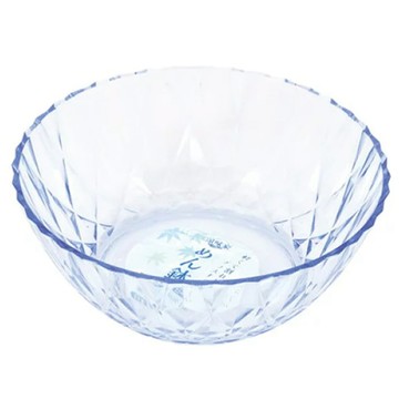 Ryoujiya系列 珍珠金屬PC麵碗  透明色  1個