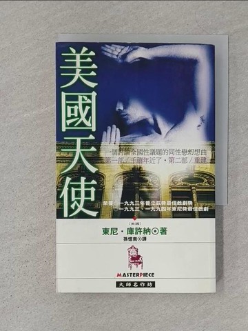 【書寶二手書T1／言情小說_S1U】美國天使_孫憶南, 東尼庫許納