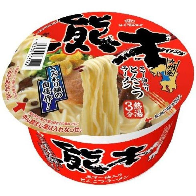 マルタイ 九州発・博多とんこつラーメン 91g×12個