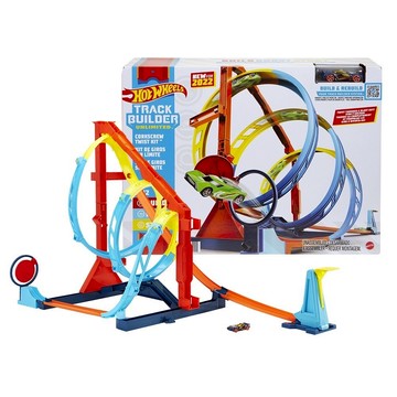 不挑盒況 Mattel 風火輪螺旋形特技軌道組 Hot Wheels 軌道 1:64 小汽車 美泰兒 MHW03444