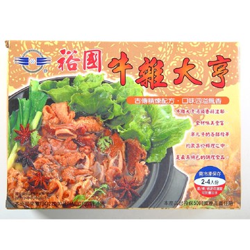 一等鮮牛雜大亨牛雜鍋1000g/包