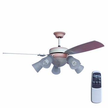 52吋漸層粉三葉五燈扇燈  F17-3045